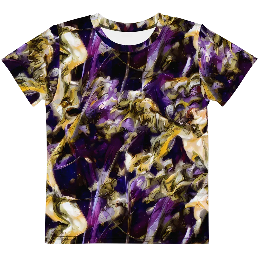 Amethyst Tempest on Kids Crew Neck T-Shirt — Front