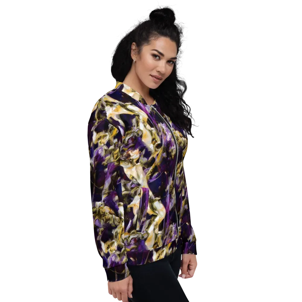 Amethyst Tempest on Bomber Jacket — Right