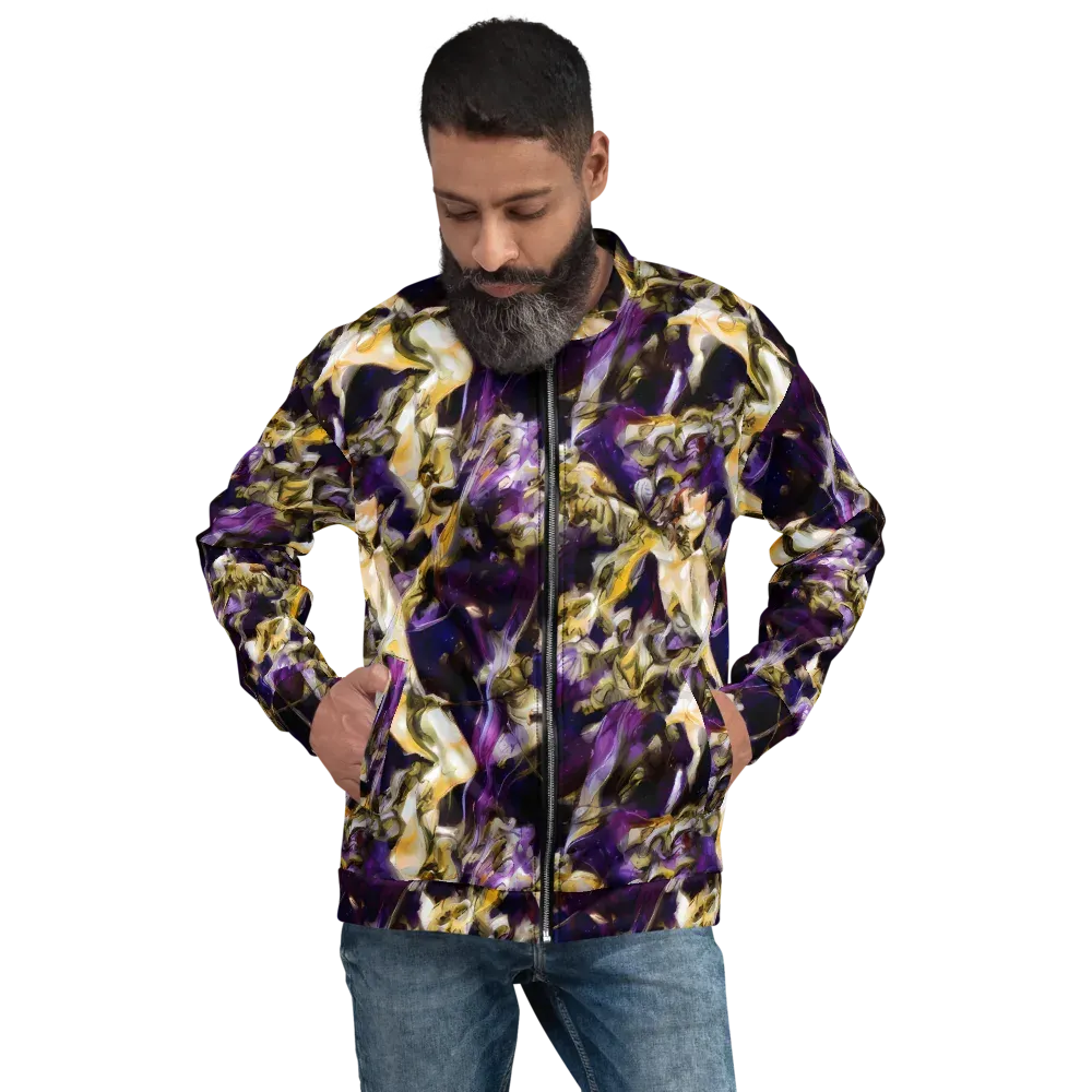 Amethyst Tempest on Bomber Jacket — Front