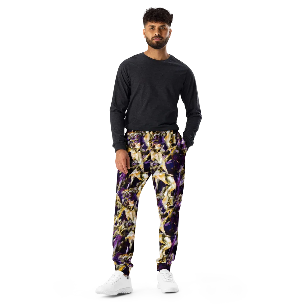 Amethyst Tempest on Men's Joggers — Front