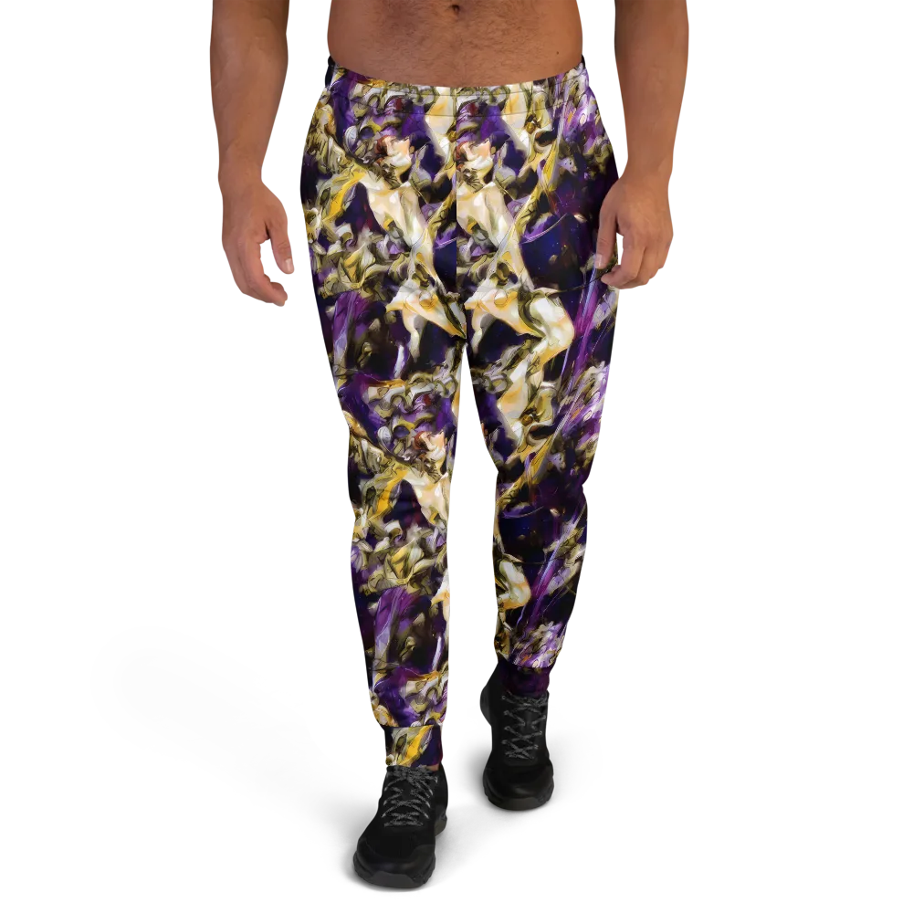 Amethyst Tempest on Men's Joggers — Front