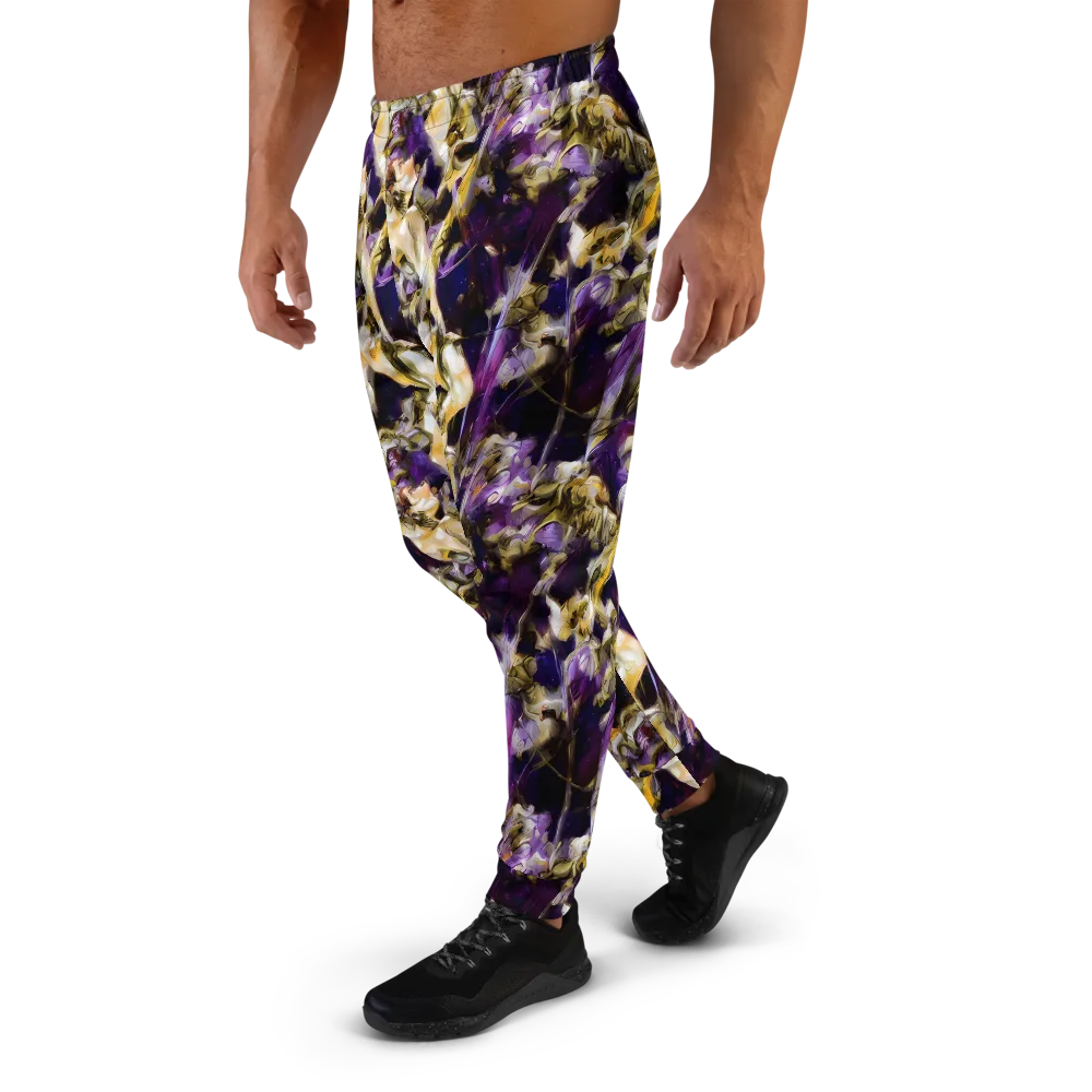 Amethyst Tempest on Men's Joggers — Left