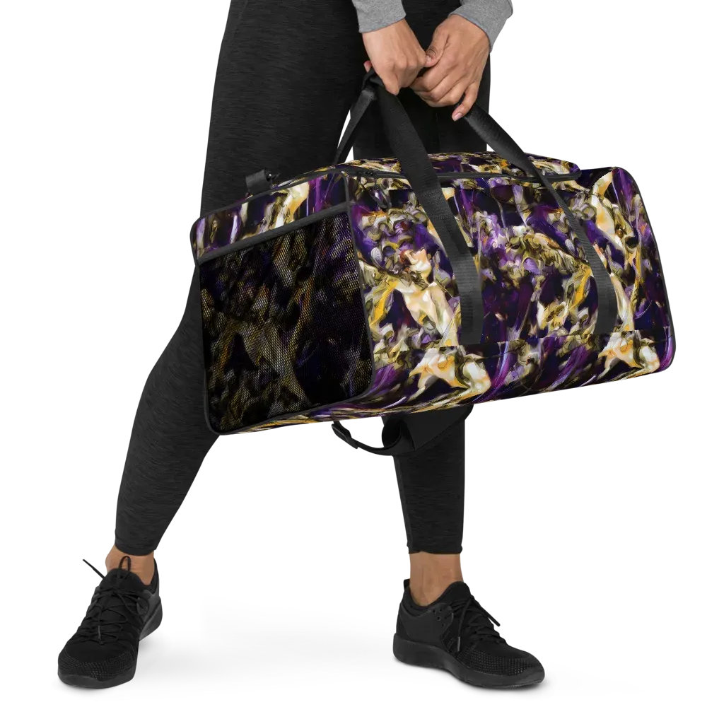 Amethyst Tempest on Duffle Bag — Right Front