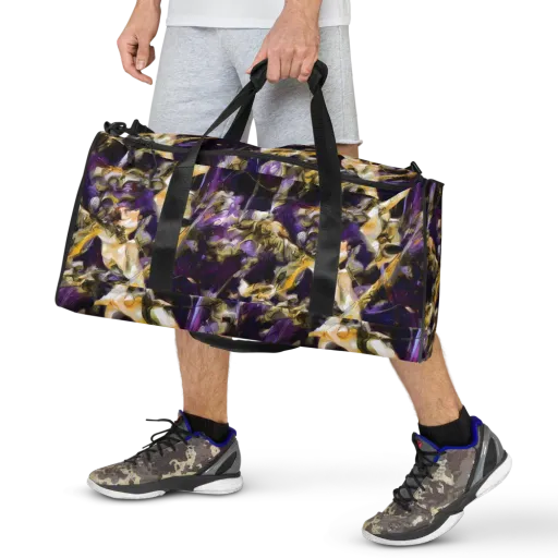 Amethyst Tempest on a Duffle Bag