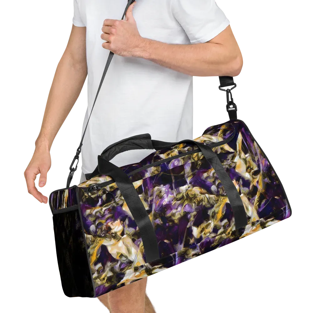Amethyst Tempest on Duffle Bag — Right Front