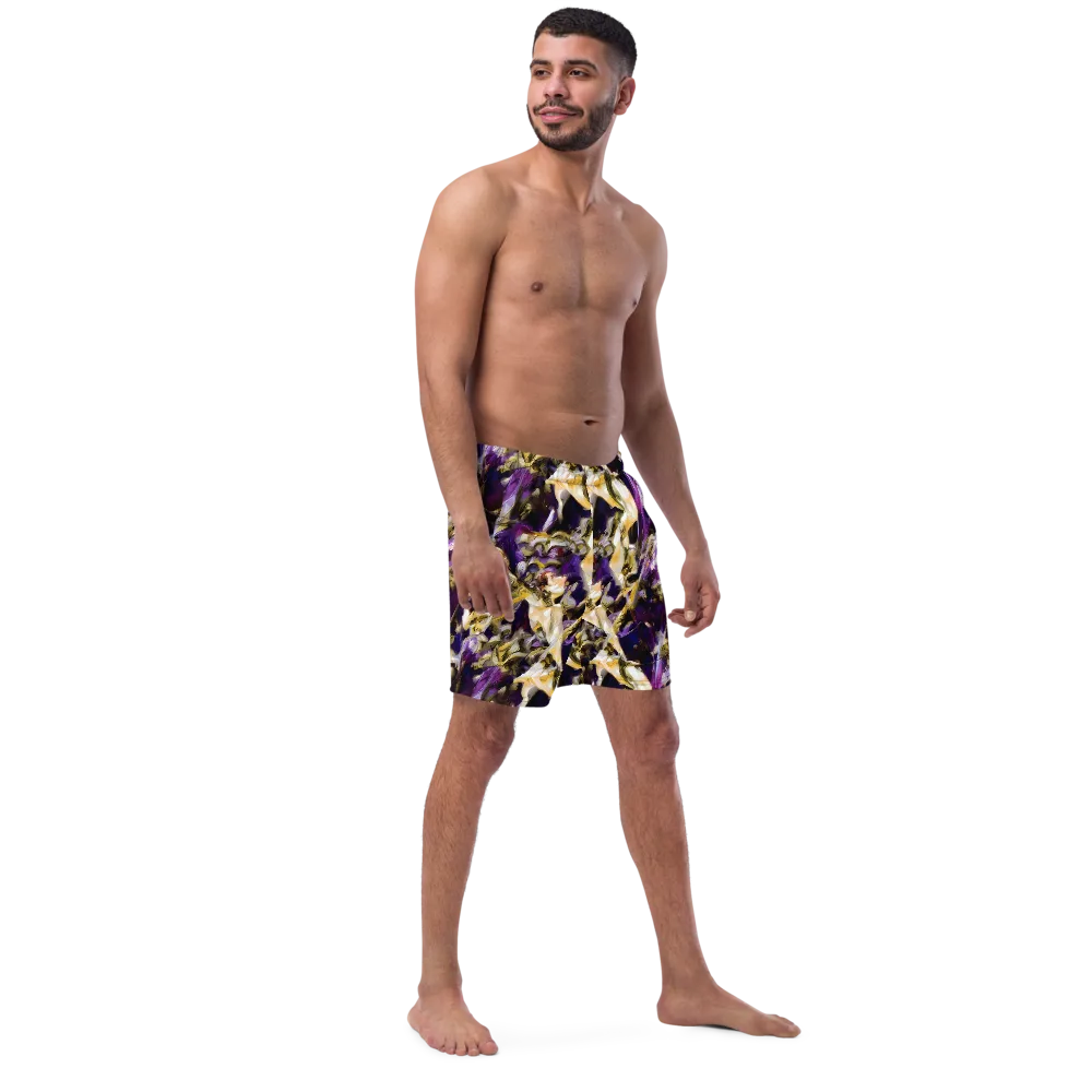 Amethyst Tempest on Swim Trunks — Right Front
