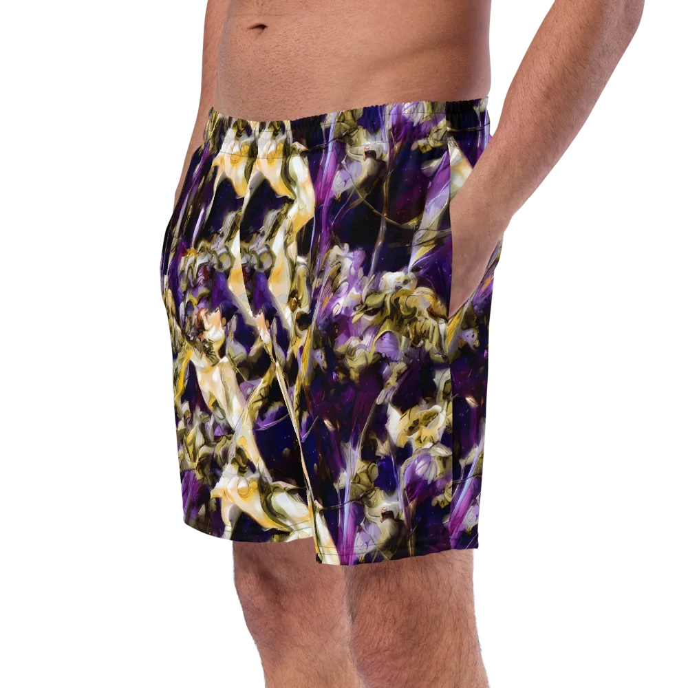 Amethyst Tempest on Swim Trunks — Left Front