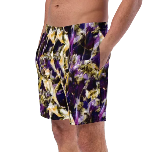 Amethyst Tempest on a Swim Trunks