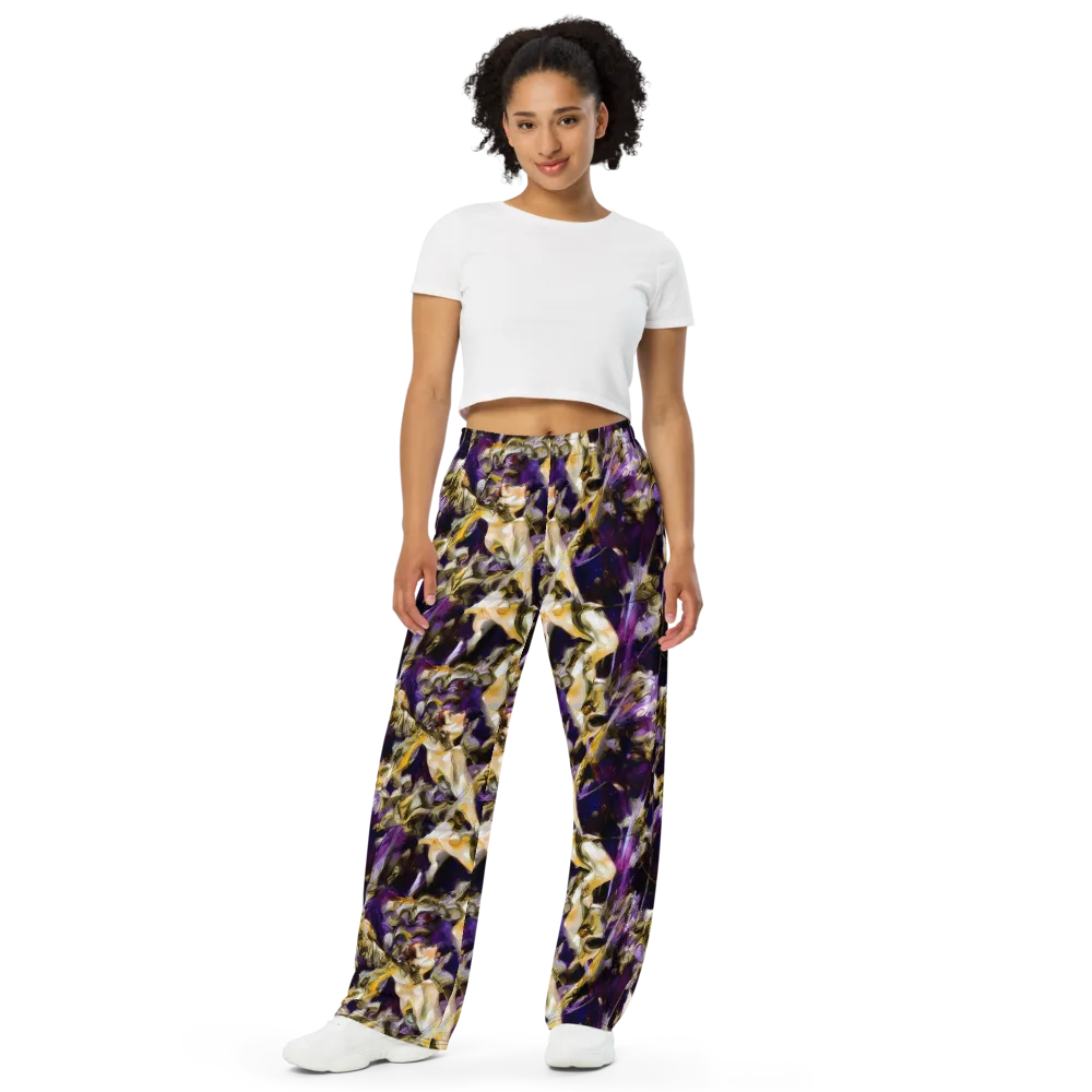 Amethyst Tempest on Wide-Leg Pants — Front