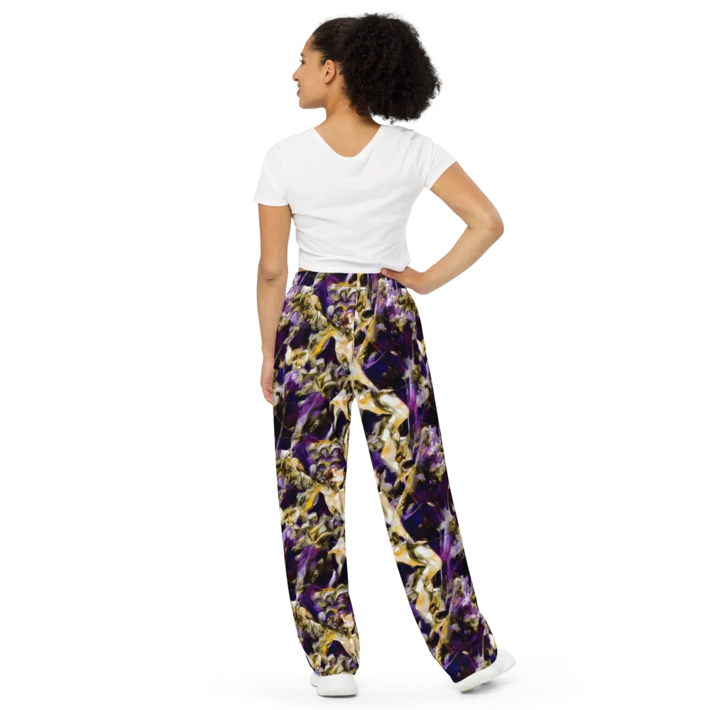 Amethyst Tempest on Wide-Leg Pants — Back