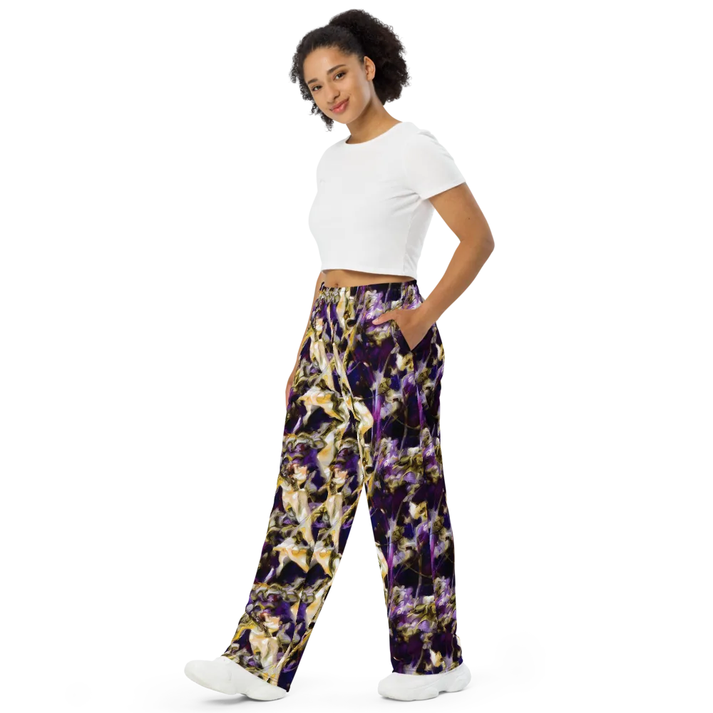 Amethyst Tempest on Wide-Leg Pants — Left Front
