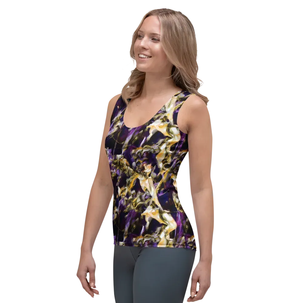 Amethyst Tempest on Women's Tank Top — Left Front