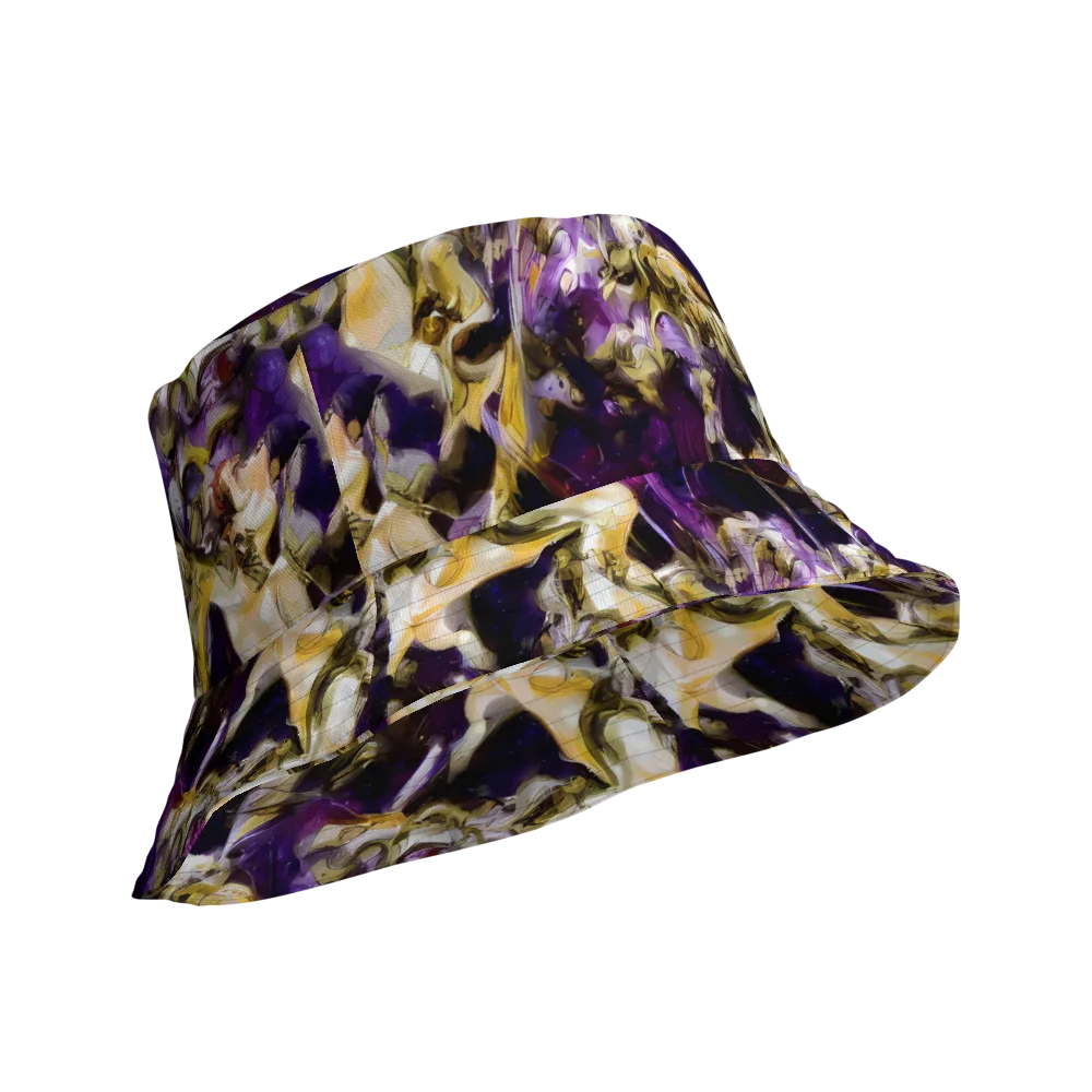Amethyst Tempest on Reversible Bucket Hat — Product details Outside