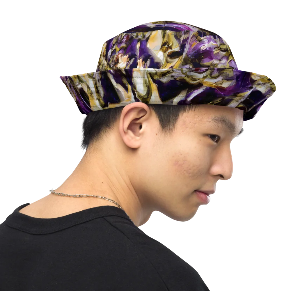 Amethyst Tempest on Reversible Bucket Hat — Right Outside