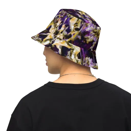 Amethyst Tempest on a Reversible Bucket Hat