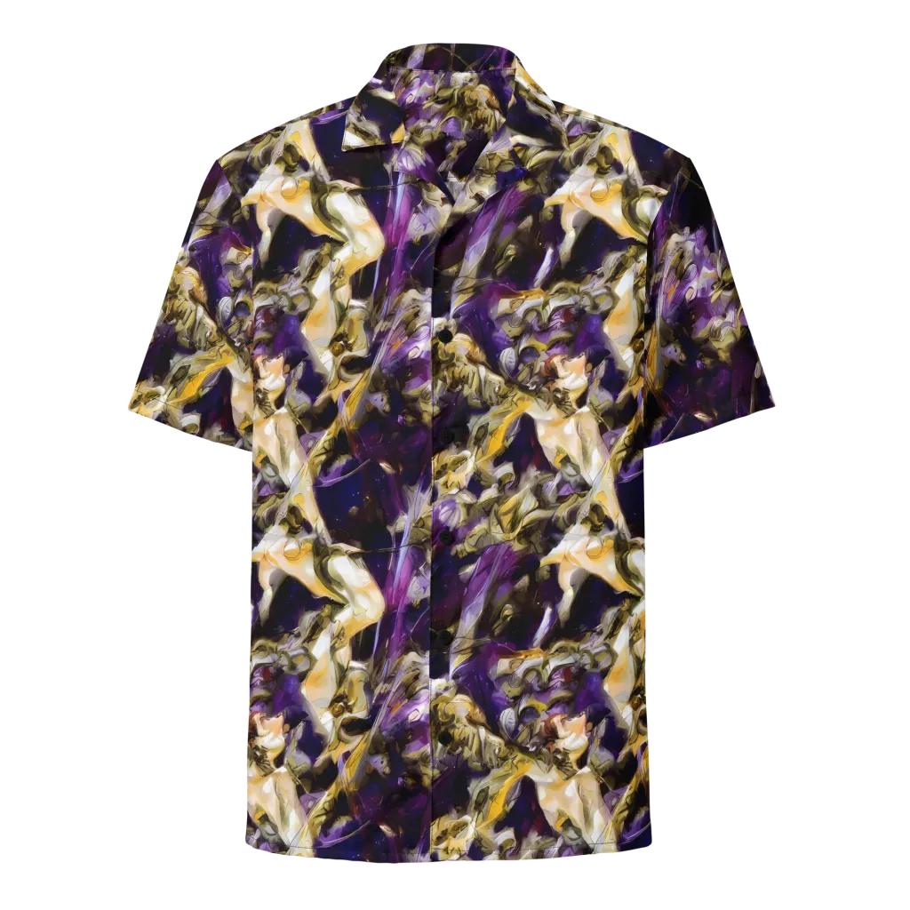 Amethyst Tempest on Button Shirt — Front