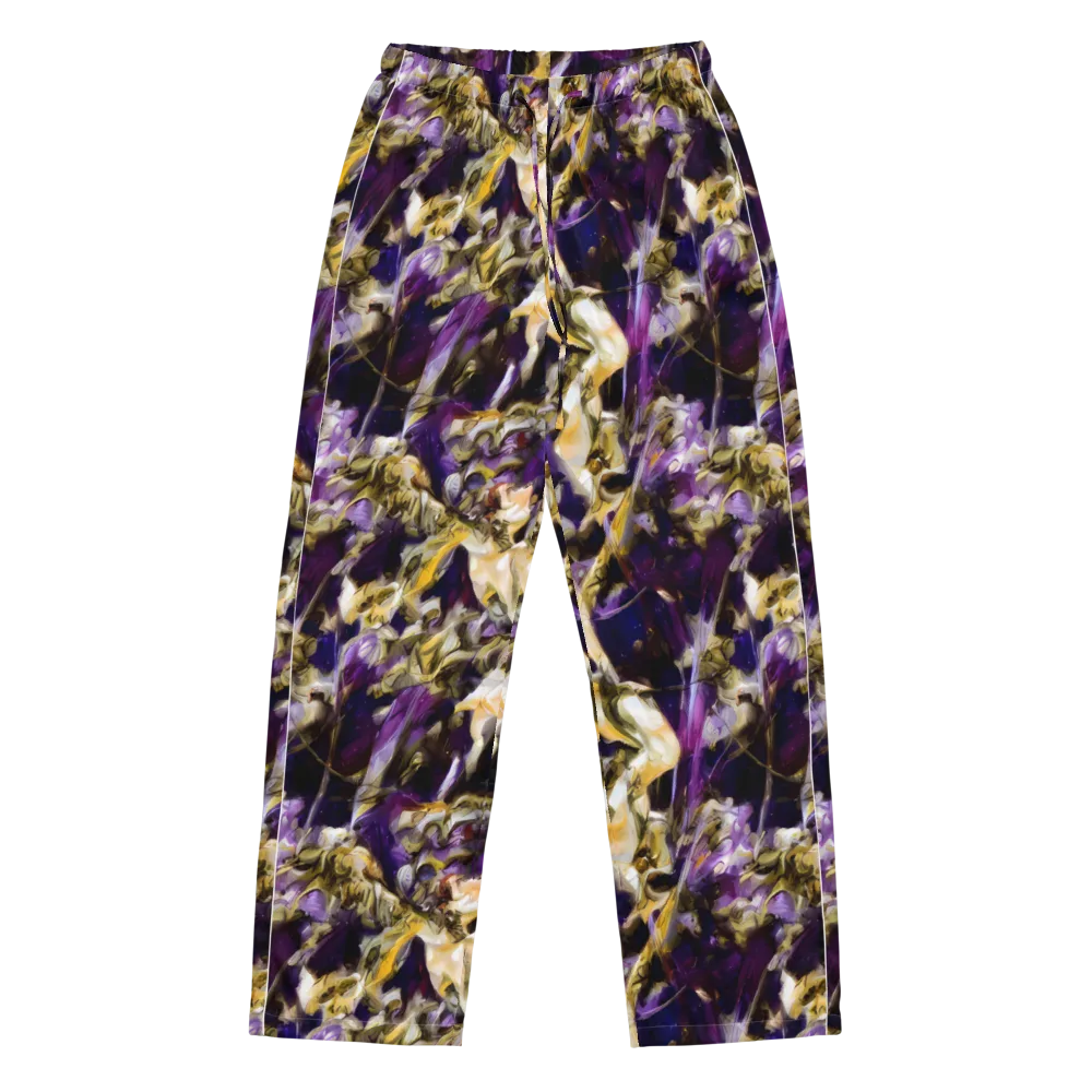 Amethyst Tempest on Women's Pajama Pants — Front
