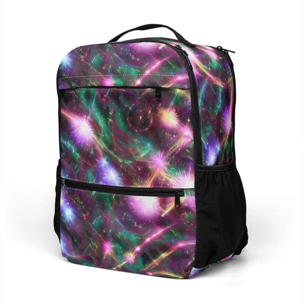 Astral Fireworks on Utility Backpack — Left Front