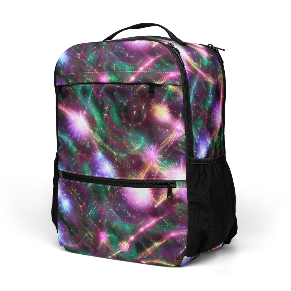Astral Fireworks on Utility Backpack — Left Front