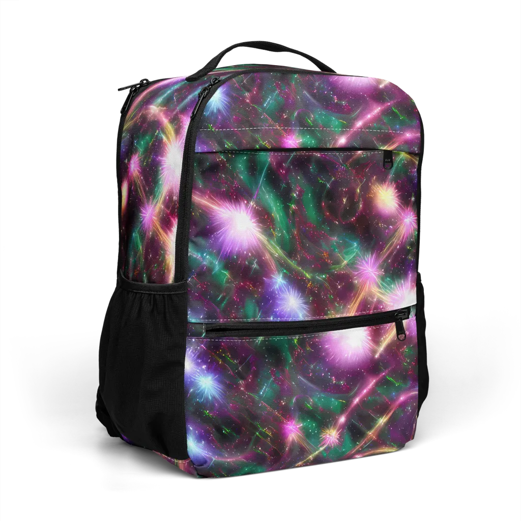 Astral Fireworks on Utility Backpack — Right Front