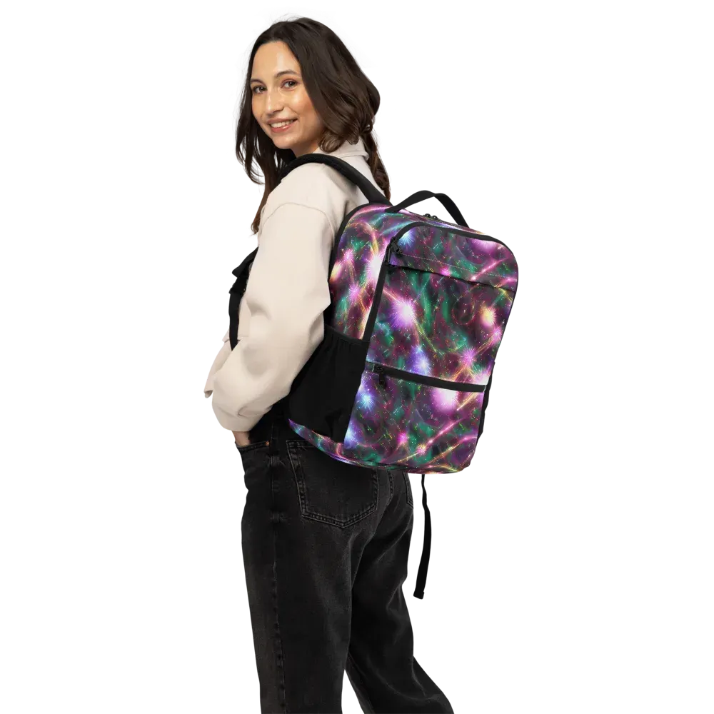 Astral Fireworks on Utility Backpack — Back