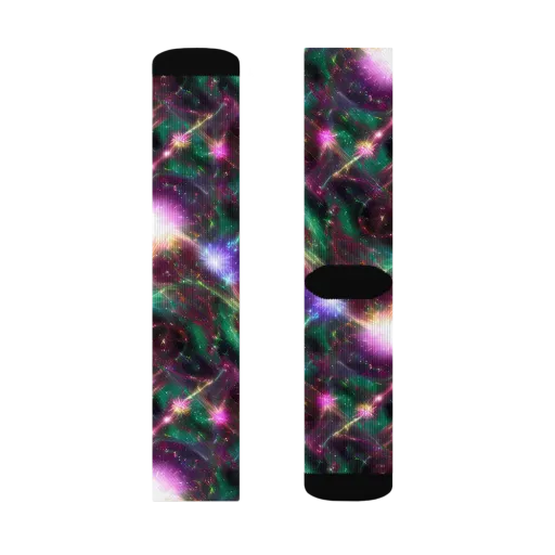 Astral Fireworks on a Socks
