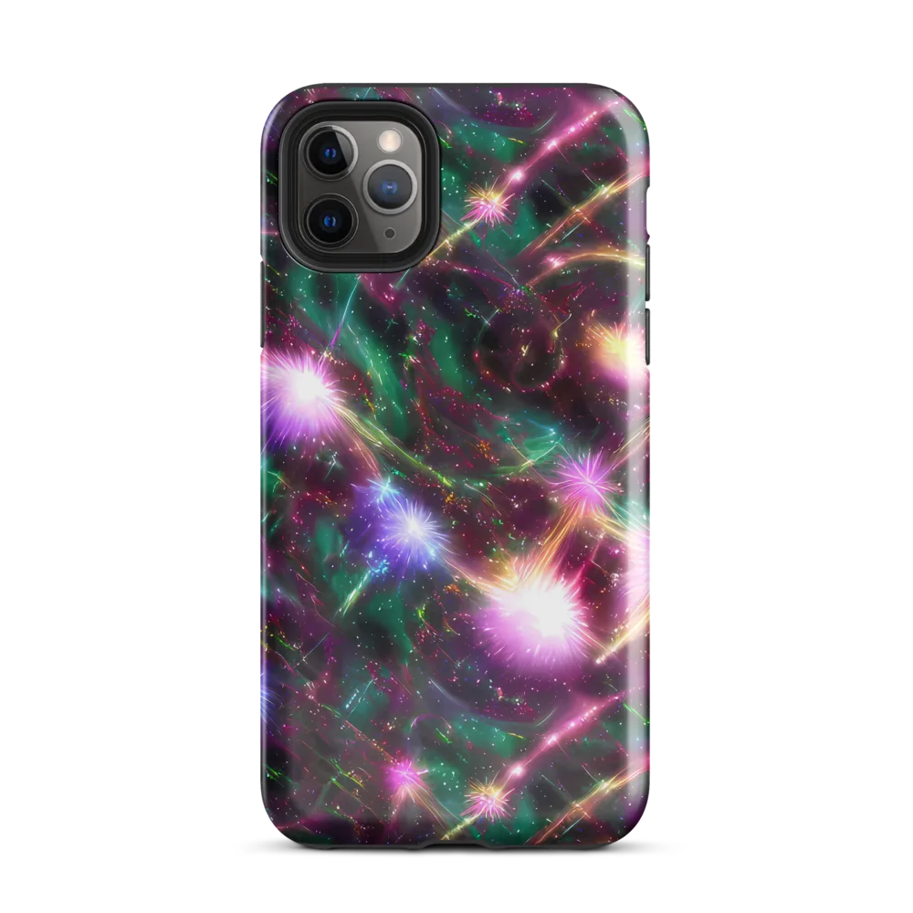 Astral Fireworks on Tough Case for iPhone® — Front