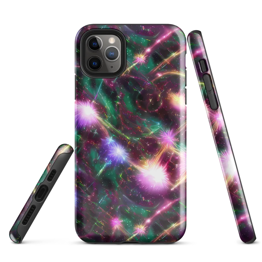 Astral Fireworks on Tough Case for iPhone® — Front