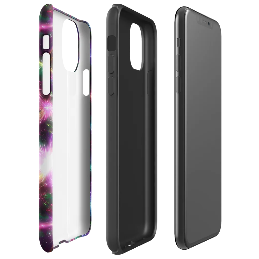 Astral Fireworks on Tough Case for iPhone® — Right