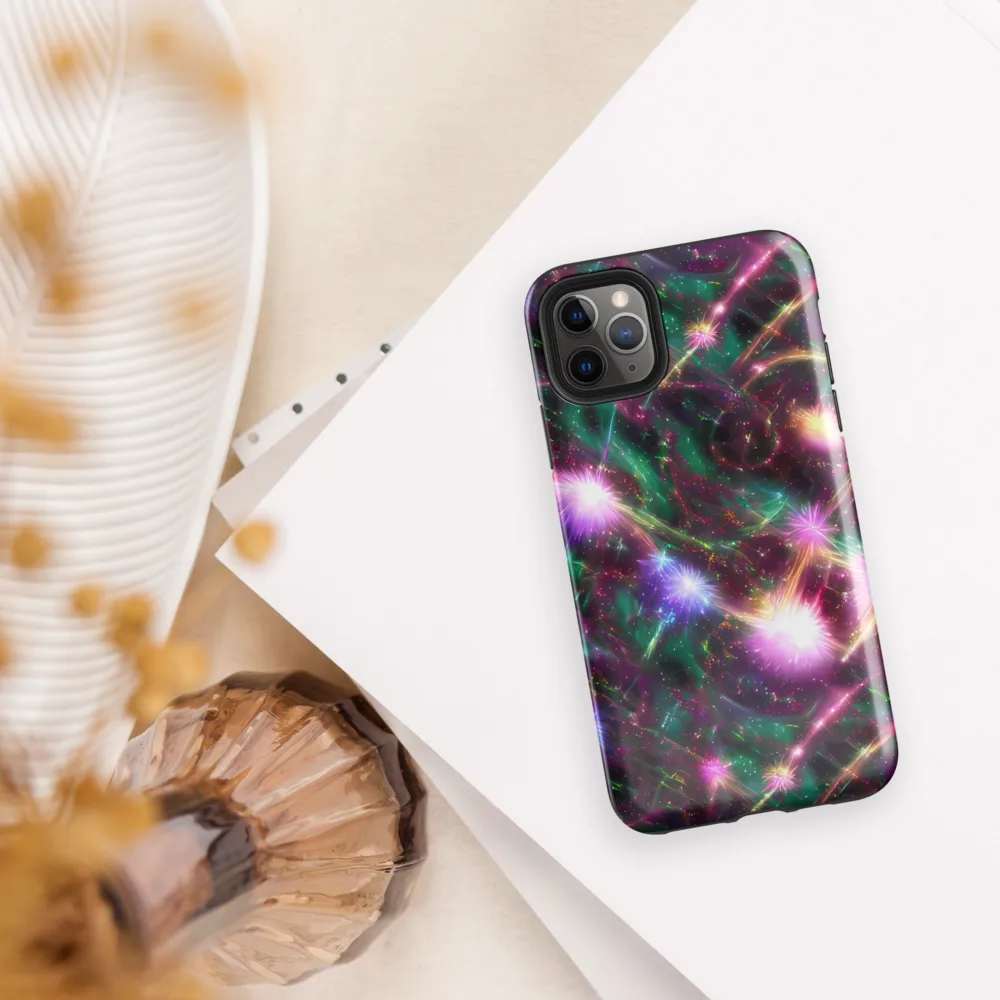 Astral Fireworks on Tough Case for iPhone® — Front