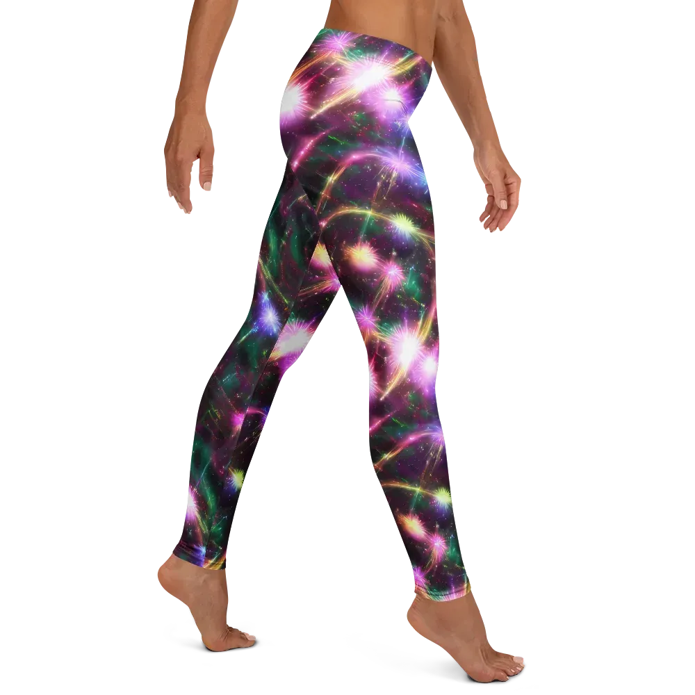 Astral Fireworks on Leggings — Right