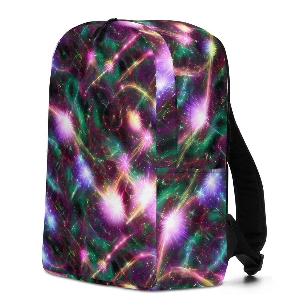 Astral Fireworks on Minimalist Backpack — Left