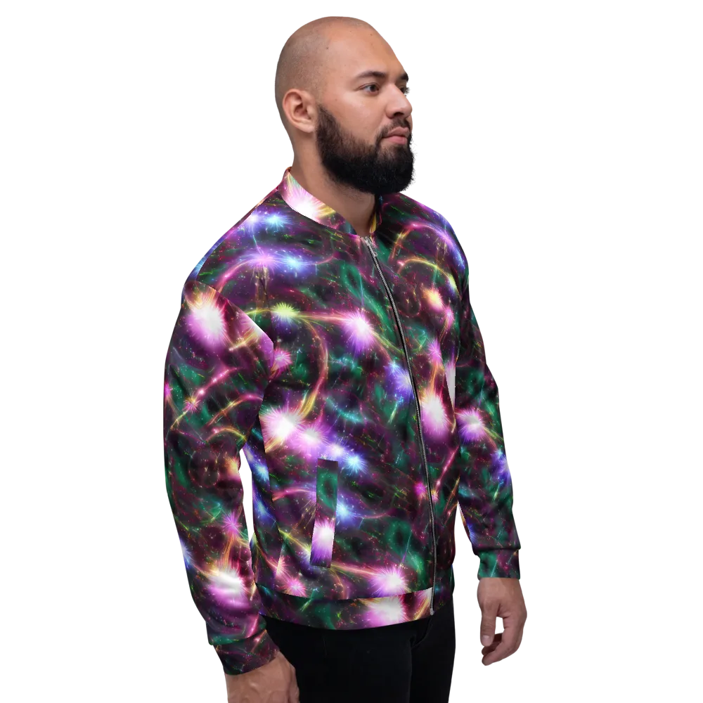 Astral Fireworks on Bomber Jacket — Right