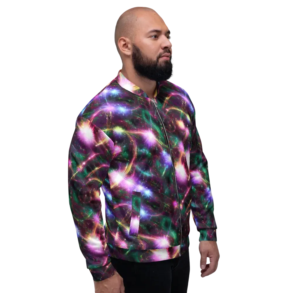 Astral Fireworks on Bomber Jacket — Right
