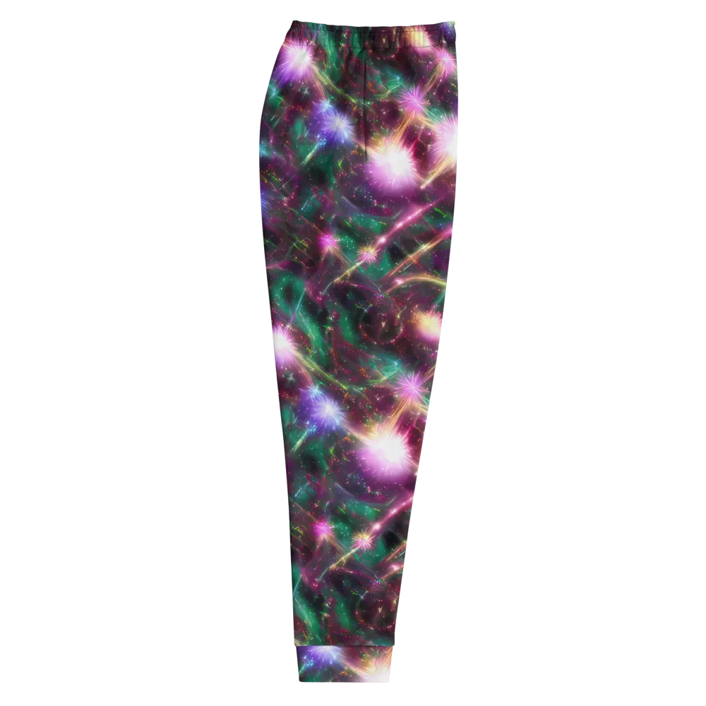 Astral Fireworks on Men's Joggers — Right