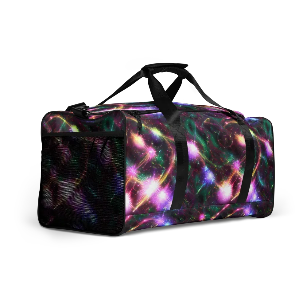 Astral Fireworks on Duffle Bag — Right Front