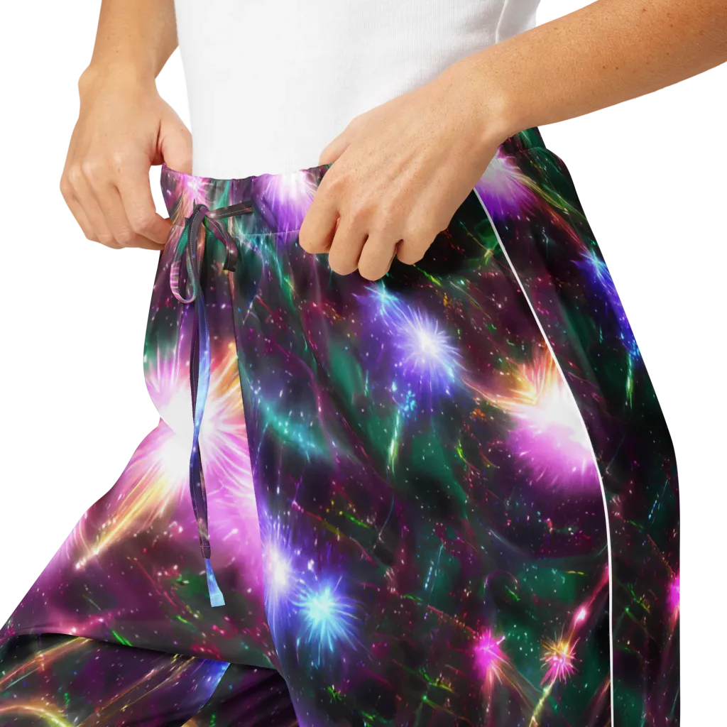 Astral Fireworks on Women's Pajama Pants — Product details