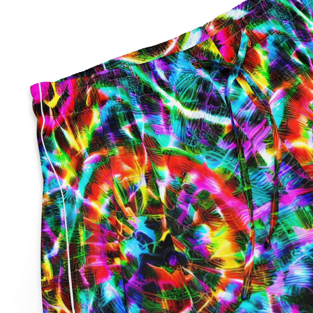 Cyber Kaleidoscope on Women's Pajama Shorts — Product details