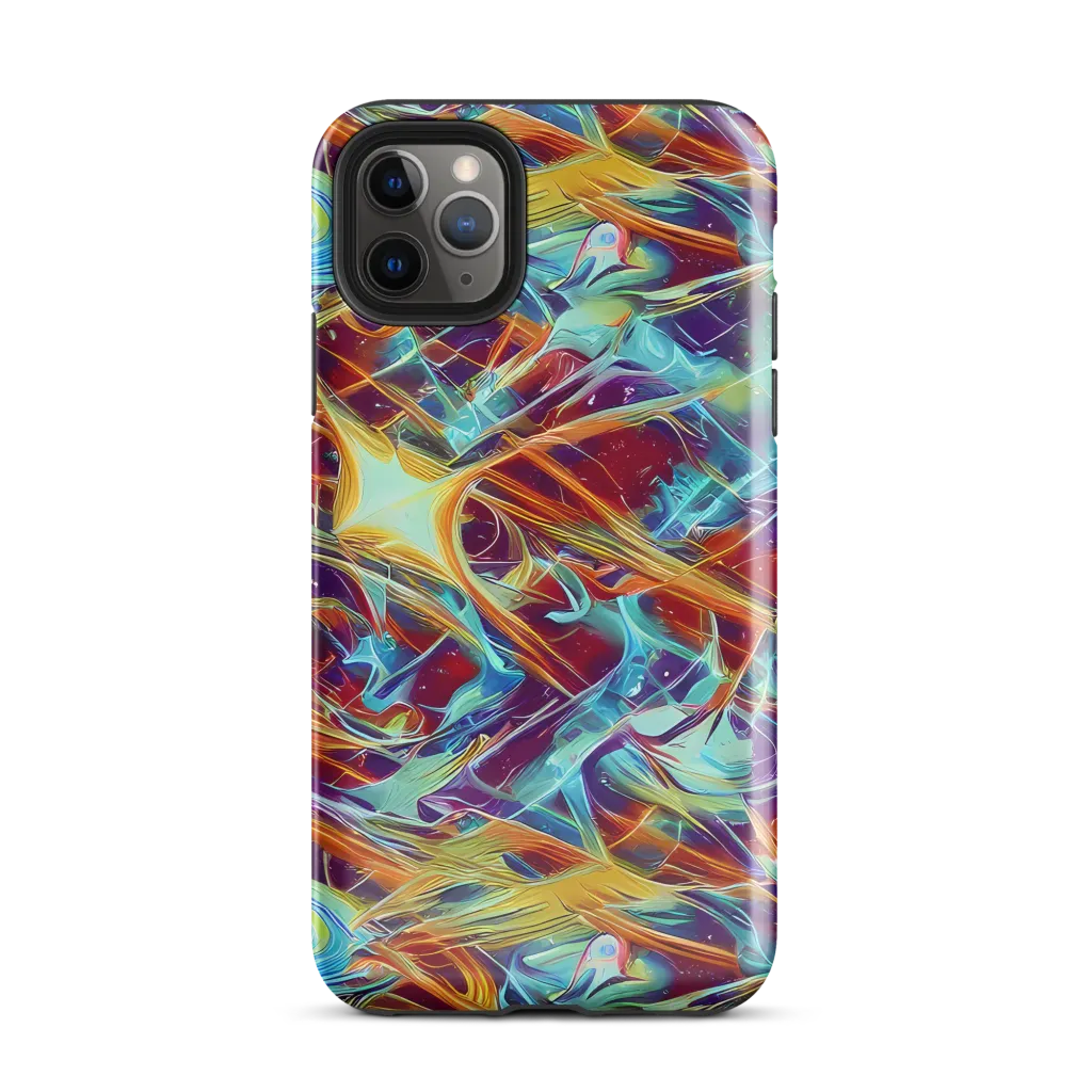 Turquoise Emberglass on Tough Case for iPhone® — Front