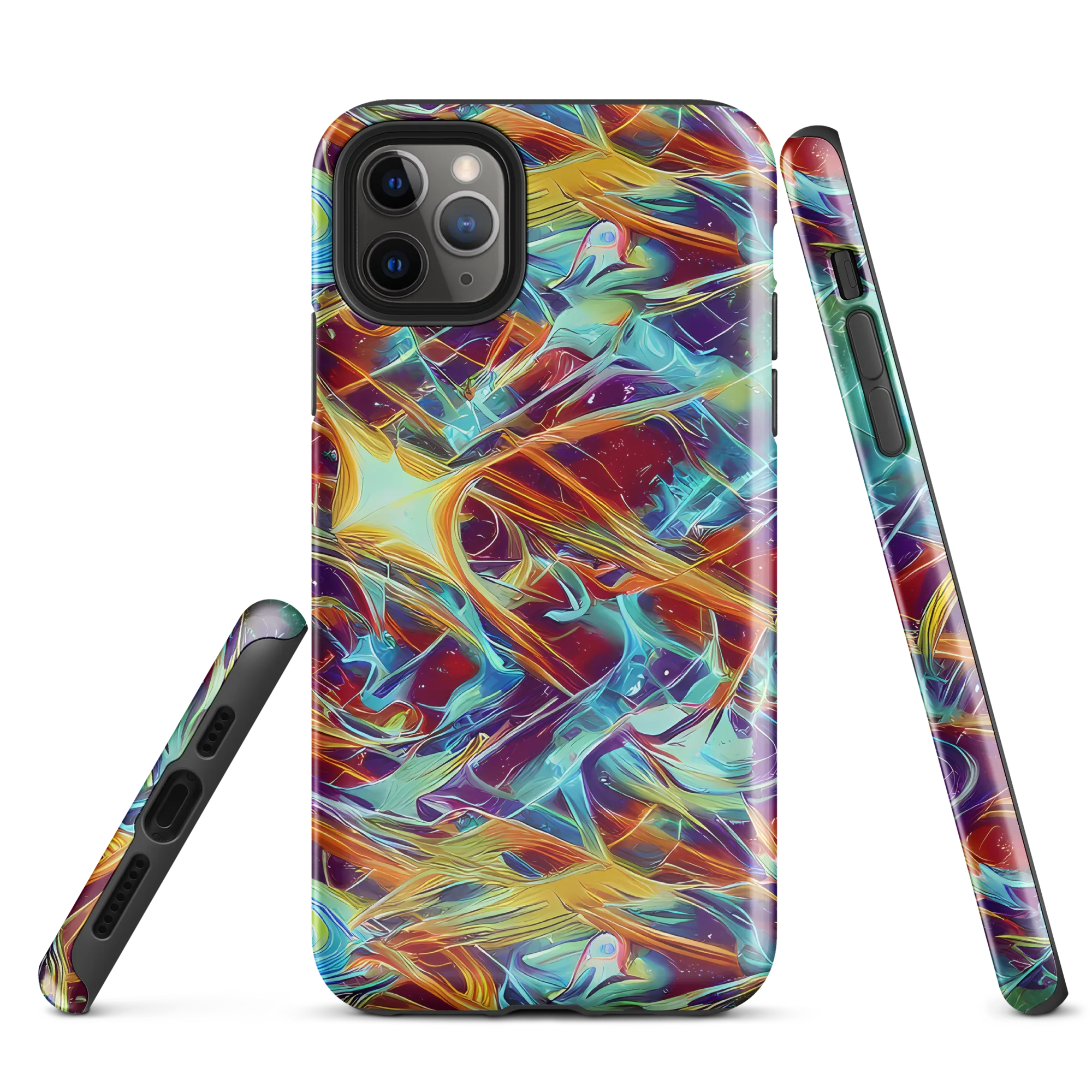 Turquoise Emberglass on Tough Case for iPhone® — Front