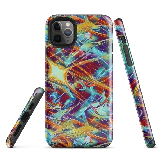Turquoise Emberglass on a Tough Case for iPhone®
