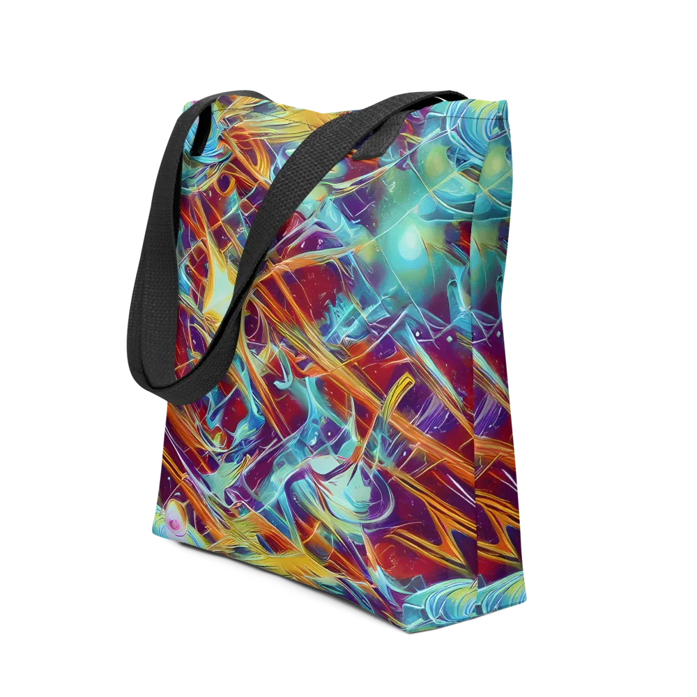 Turquoise Emberglass on Tote Bag — Front