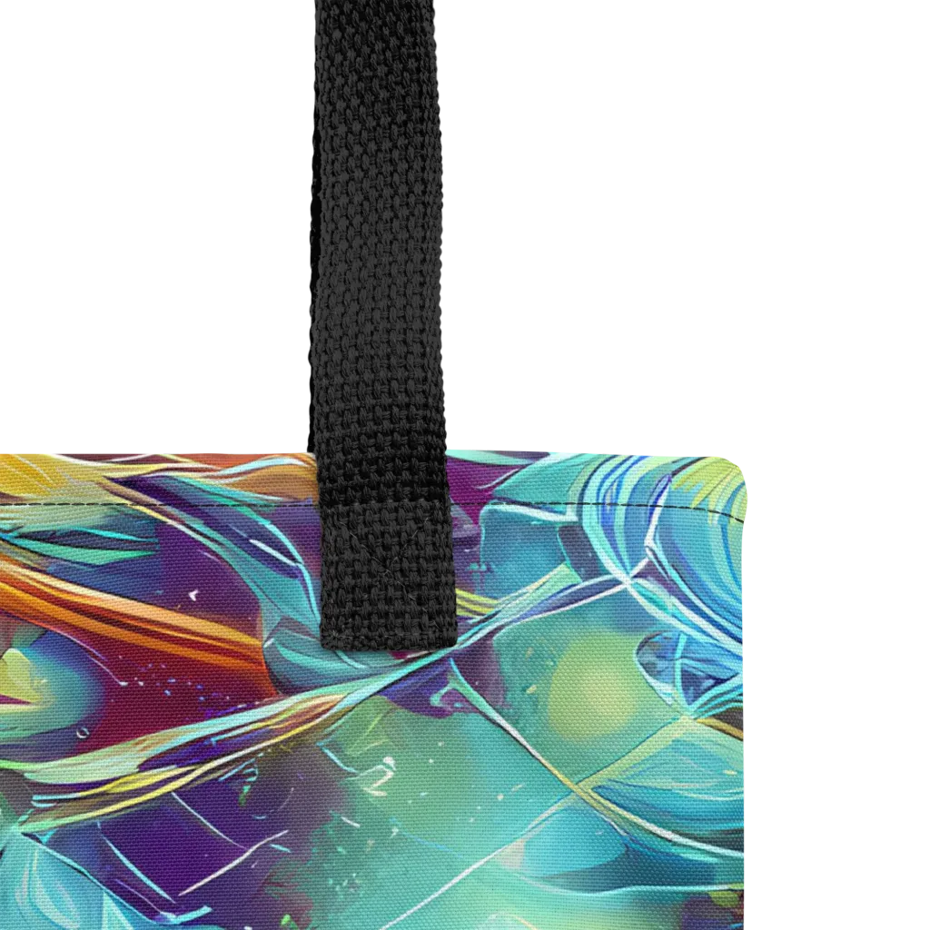 Turquoise Emberglass on Tote Bag — Product details