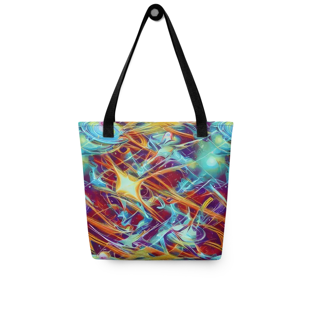 Turquoise Emberglass on Tote Bag — Front
