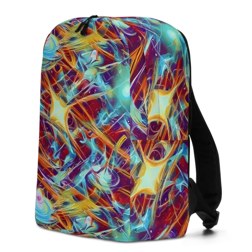 Turquoise Emberglass on a Minimalist Backpack