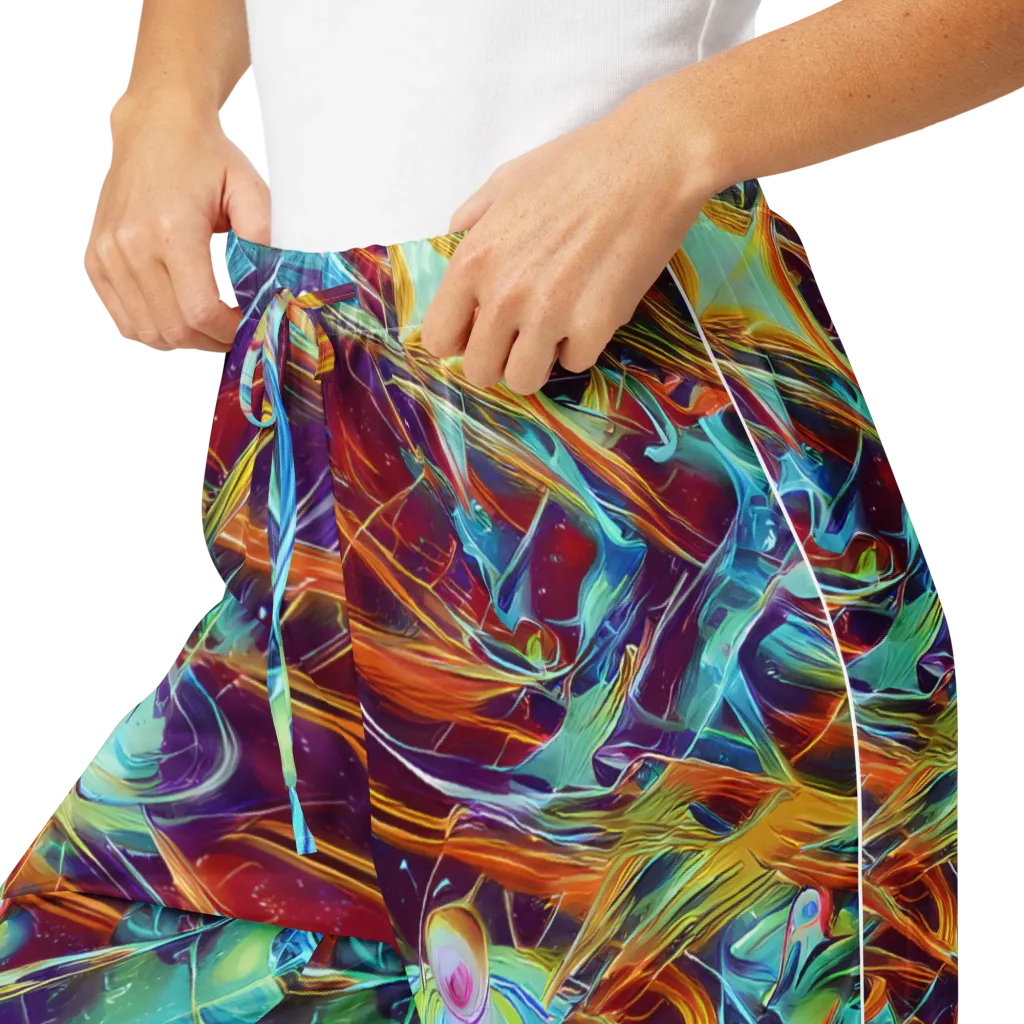Turquoise Emberglass on Women's Pajama Pants — Product details