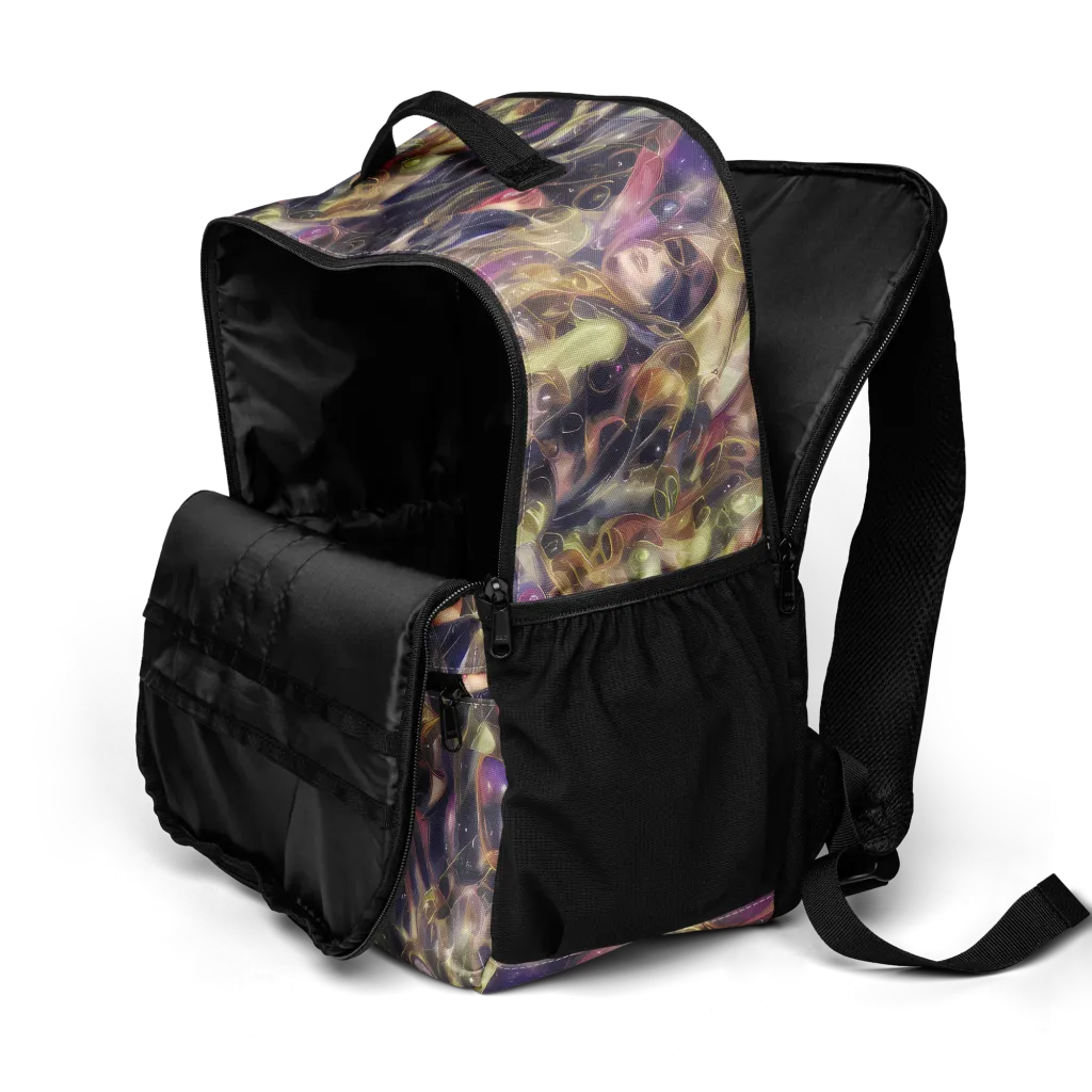 Galactic Drapery on Utility Backpack — Product details 2