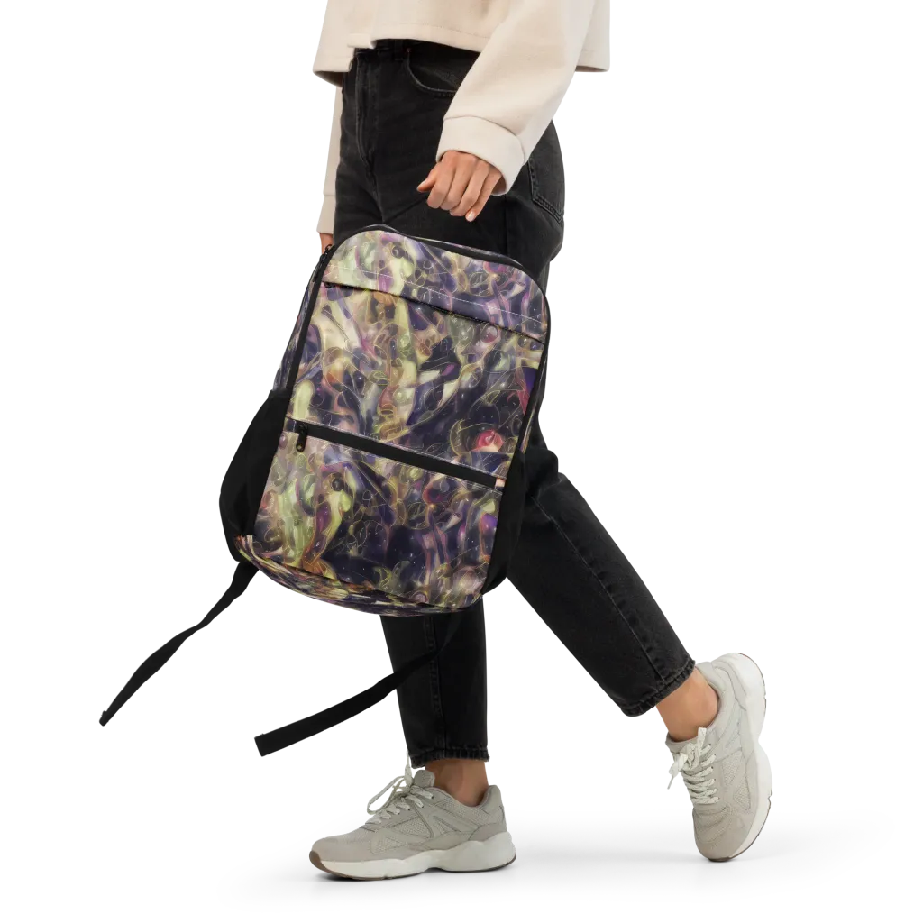 Galactic Drapery on Utility Backpack — Front