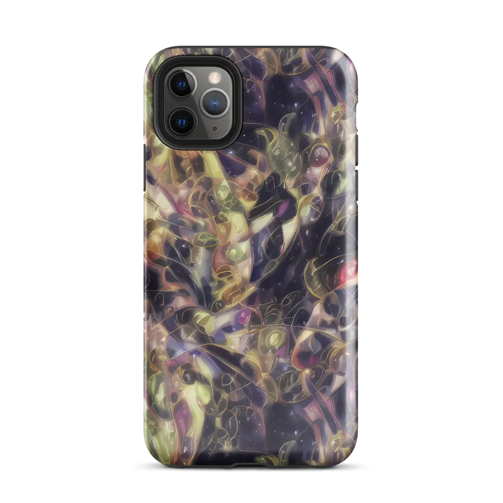 Galactic Drapery on Tough Case for iPhone® — Front