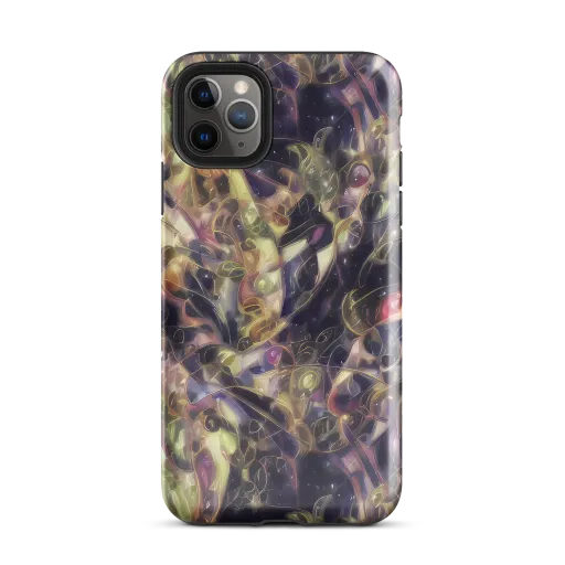 Galactic Drapery on a Tough Case for iPhone®